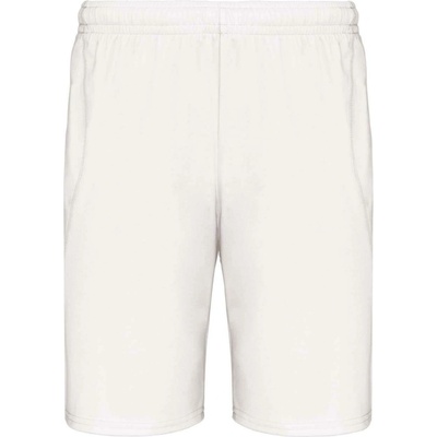 Proact Pánské kraťasy SPORTS SHORTS bílá
