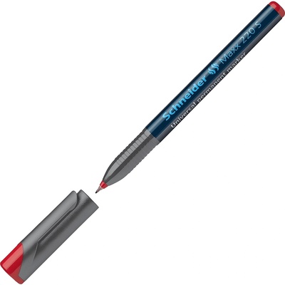 Schneider Маркер перманентен Schneider OHP Maxx 220 S, 0.4 мм, Червен