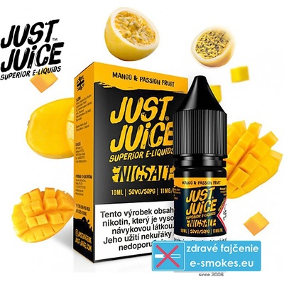 Just Juice Salt Mango & Passion Fruit 10 ml 20 mg