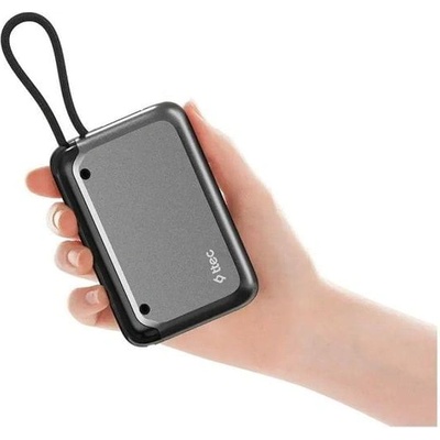 Ttec Външна батерия ttec, ReCharger, LCD, 10.000mAh, PD 30W, USB (8694470004433)