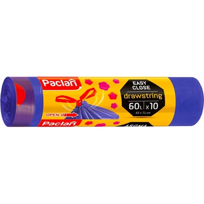 Paclan Aroma stahovací 60 l 15µm 10ks fialové