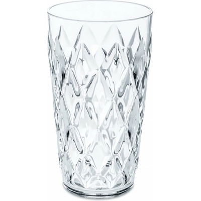 Koziol Plastový pohár na long drink CRYSTAL L krištáľovo čisté 450 ml