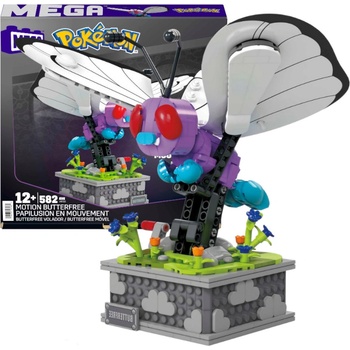 Mattel Pokémon Mega Construx Construction Set MOTION BUTTERFREE 22 cm