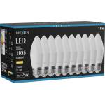 Mexen Nova 10x LED крушка E27, C37, 10W, Топла - 3000K, 1055 lm - L102-E27-1030-01x10 (L102-E27-1030-01x10)