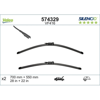 Valeo Silencio X-TRM 700+550 mm ST VM416