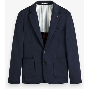 Scotch & Soda Тъмно син мъжки блейзър от вълна Scotch & Soda Unconstructed Scotch & Soda | Sin | МЪЖЕ | M