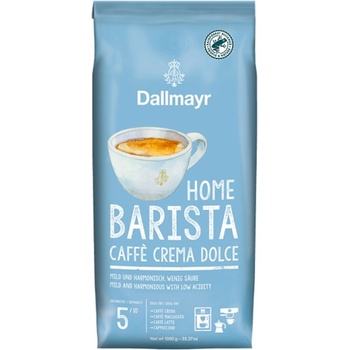 Dallmayr Home Barista Caffe Crema Dolce Кафе на зърна 1 кг (21008)