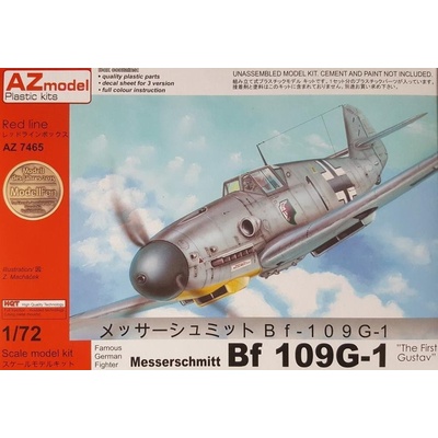 AZ Model Bf 109G 1 Gustav 1 1:72