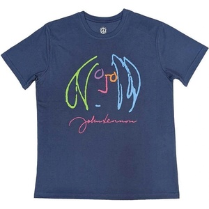 John Lennon Self Portrait Full Colour Denim Blue M Риза (JLTS24MD02)