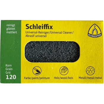 Schleiffix Универсален почистващ блок Schleiffix за метали, среден 120