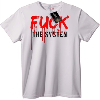 NOONEBRAND Тениска "Fuck the System" - 2XL, Black