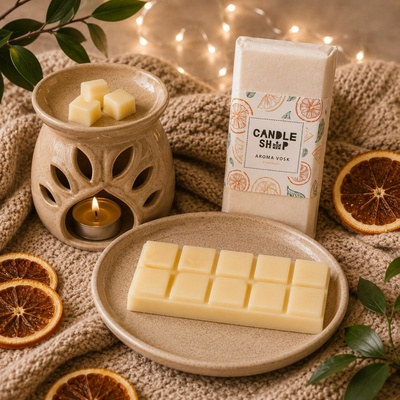 Candy Soap přírodní sojový vosk Pomeranč 55 g