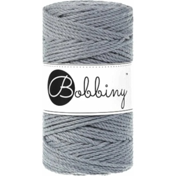Image 1 of Bobbiny 3PLY Macramé Rope 3 mm 100 m Steel юта (TS-E019)