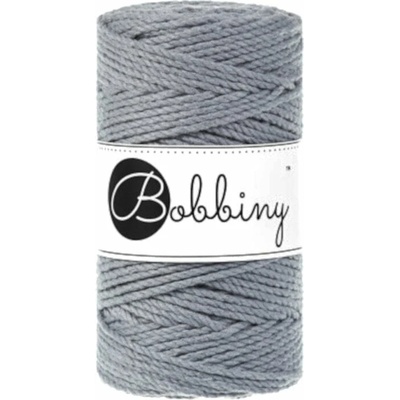 Bobbiny 3PLY Macramé Rope 3 mm 100 m Steel юта (TS-E019)