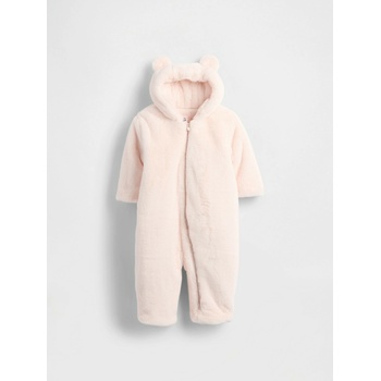 GAP Бебешки гащеризон с изкуствена кожа GAP GAP | Rozov | Момичешки | 6-12 месеца