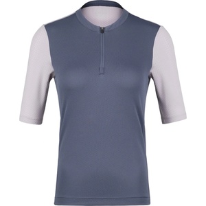 Stoic Дамска фланелка с къс ръкав за колоездене Stoic Women's LofsdalenSt. Bike Jersey Cycling jersey - Midnight Grey / Purple Grey (156-2649-0212)
