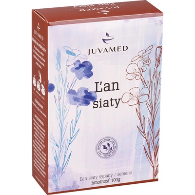 Juvamed bylinný čaj ĽAN SIATY PLOD sypaný 100 g
