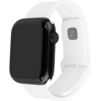 FIXED Силиконова спортна каишка за Apple Watch 38/40/41 мм, бяла FIXSST2-436-WH (FIXSST2-436-WH)