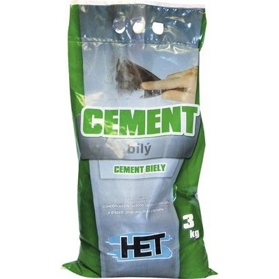 HET spol. s r.o. HET Cement bílý 1 kg