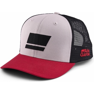 Abu Garcia Flag Trucker Grey Red Black