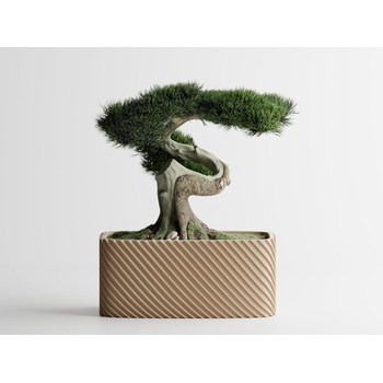 Кашпа Bonzai голяма пясъчен мат