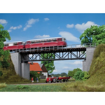 Auhagen H0/TT Železniční most příhradový přímý 11364 – Zboží Mobilmania