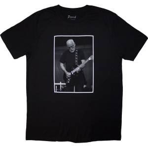 David Gilmour Luck & Strange Black Cat Strat (Back Print & Ex-Tour) Black XL Риза (GILTS19MB04)