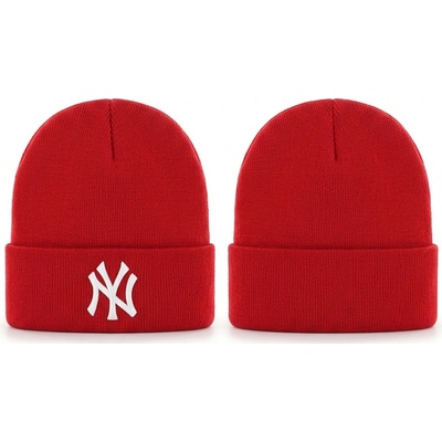 47 Brand Dětská zimní čepice New York Yankees MLB Haymaker '47 CUFF KNIT Red