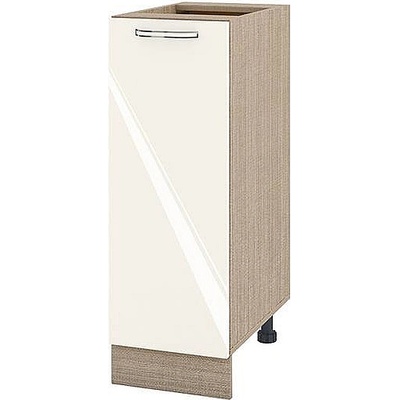 ИРИМ Долен кухненски шкаф Сити МФ-Крийм гланц-11-20 30 см