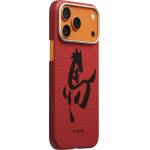 PITAKA Edge Case, Ink Horse Cinnabar - iPhone 17 Pro Max (HR1703PM)