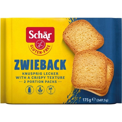 Schar Zwieback suchý chléb bez lepku 175 g