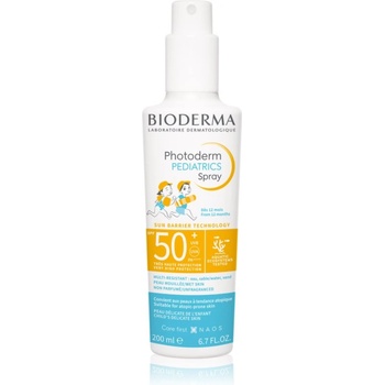 BIODERMA Photoderm Pediatrics слънцезащитен спрей за деца SPF 50+ 200ml