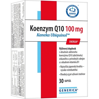 Generica Koenzym Q10 100 mg 30 kapsúl