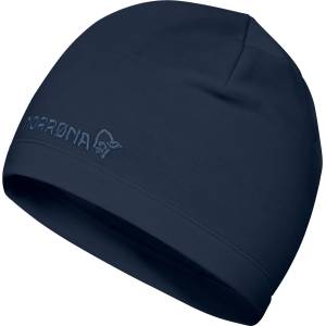 Norrøna Зимна шапка (beanie) Norrøna /29 Warmwool2 Beanie - Indigo Night - размер S/M (904-1960-0411)