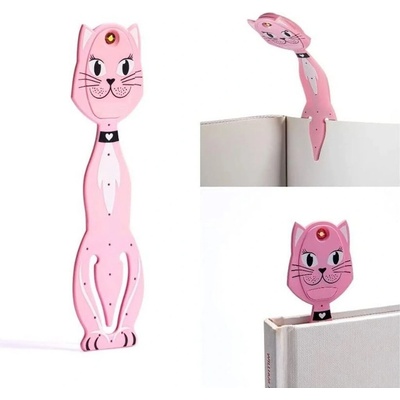 LED lampička ke čtení Thinking gifts Flexilight Cat