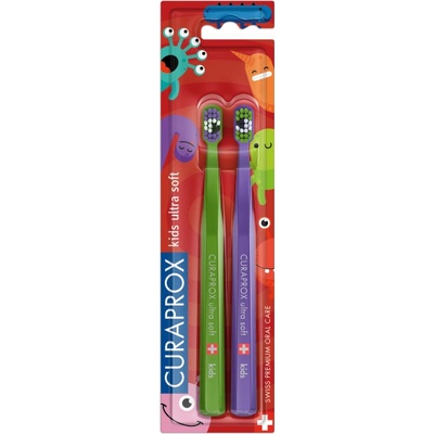 Curaprox CS Kids Bacterias edition 2 ks