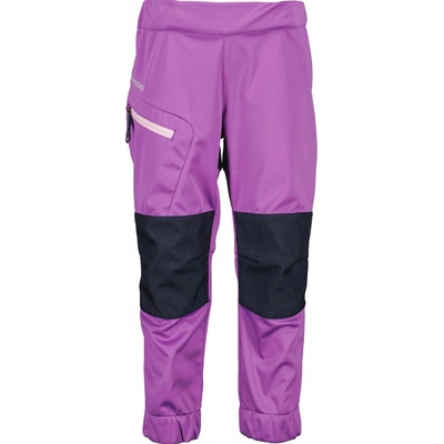 Didriksons Dětské softshellové kalhoty Lövet Tulip Purple