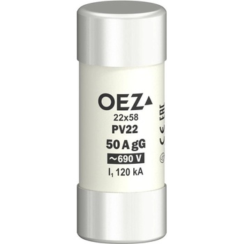Pojistka válcová PV22 50A gG