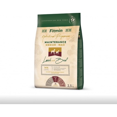 Fitmin Dog Medium Maxi Maintenance Lamb & Beef 12 kg
