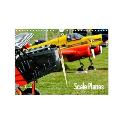 Scale Planes / UK-Version Wall DIN A4 landscape, CALVENDO 12 Month Wall 2026