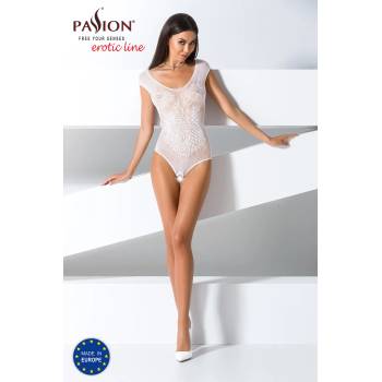 Image 1 of Passion Bodystocking BS064 White