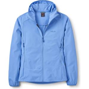 Rab Дамско софтшел яке Rab Women's Borealis Hoody Softshell jacket - Bluebird - размер 36 (EU) (103-2527-0411)