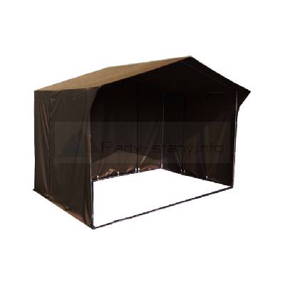Prodejní stánek 3x2 m - hnědý