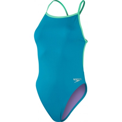 Speedo dámské jednodílné plavky Solid zelené