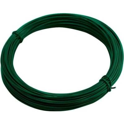 Drát vázací 1,4 mm Zn+PVC zelený – 24 m