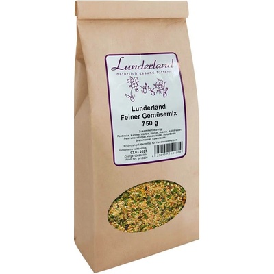 Lunderland Zelenina pro psy a kočky Jemně mletá 750 g