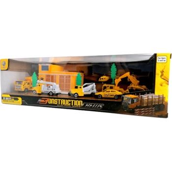 Shantou Yeswill Toys Co. , Ltd Комплект строителна площадка с метални коли мащаб 1: 64 9566