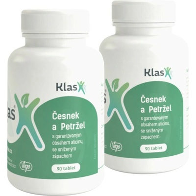 Klas Cesnak a Petržlen 2x 90 tabliet
