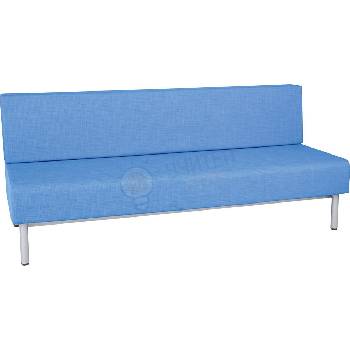 Полша Диван Inflam 1, триместен - светло син