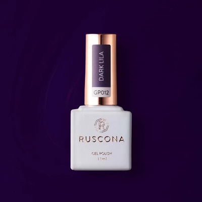Ruscona gel lak DARK LILA GP012 11 ml